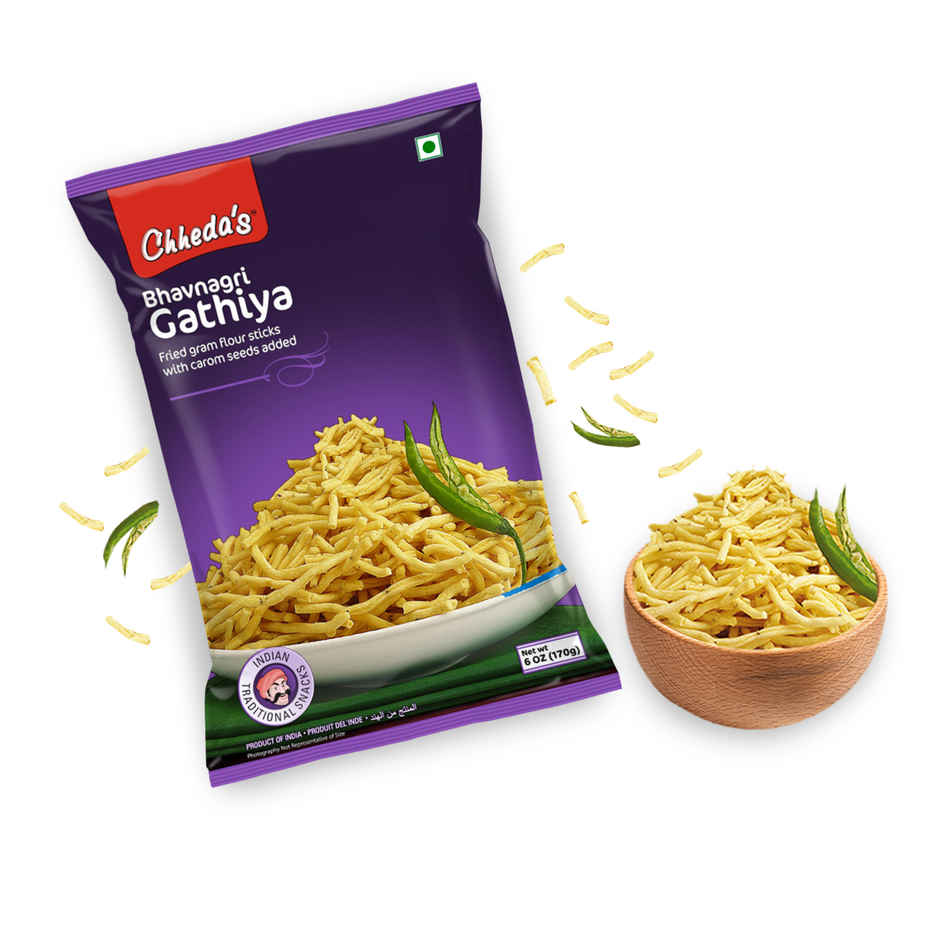 Chheda's Bhavnagri Gathiya | Crunchy & Traditional