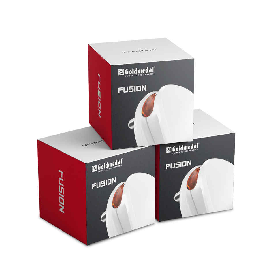 Goldmedal Fusion 16A 3 Pin Plug Top - 240 V