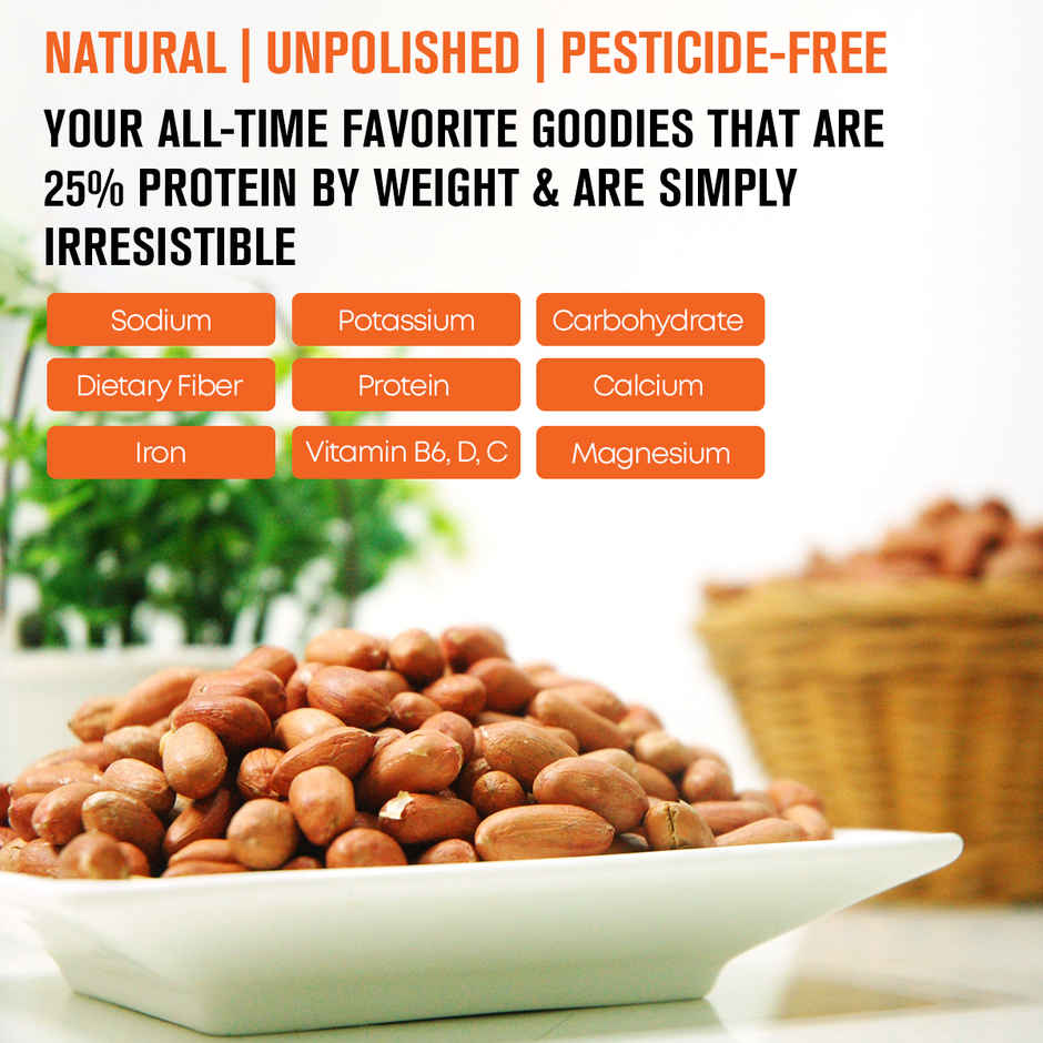 Safe Harvest Groundnut (Mungfali) | Aflatoxin Free | Pesticide Free | Chemical Free