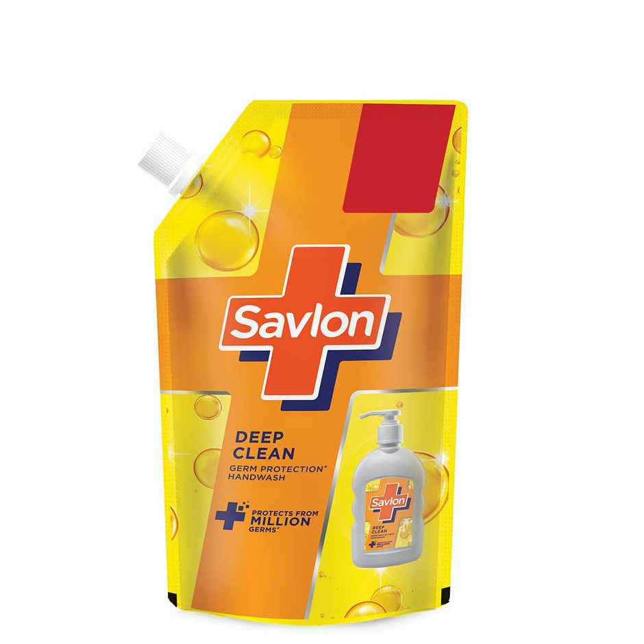 Savlon Deep Clean Germ Protection Liquid Handwash Refill Pouch Combo