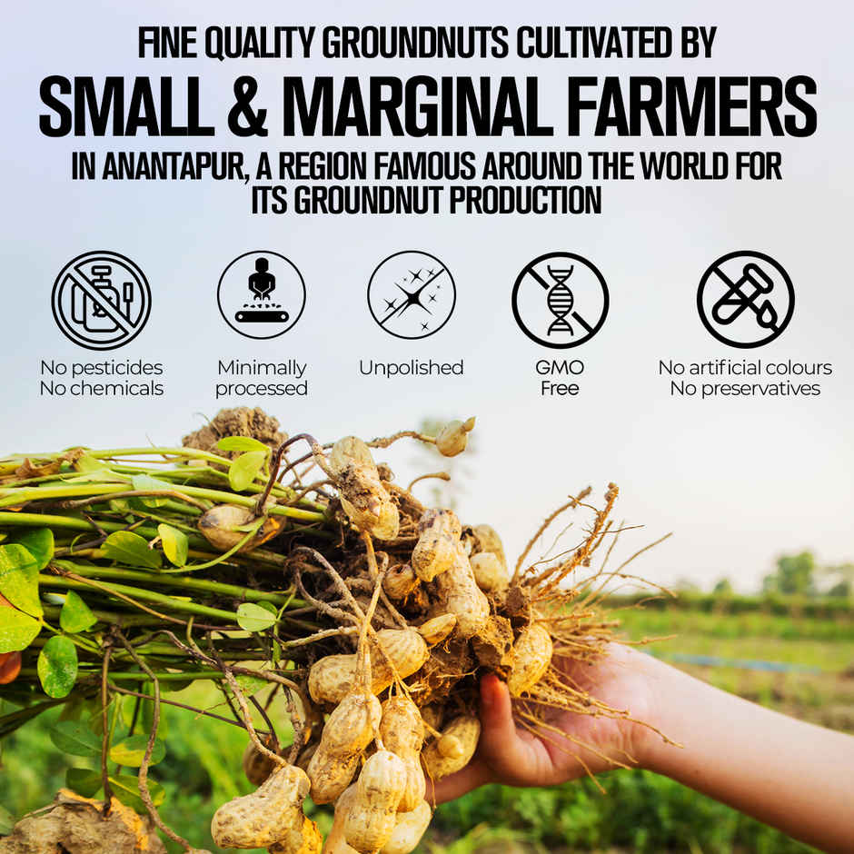 Safe Harvest Groundnut (Mungfali) | Aflatoxin Free | Pesticide Free | Chemical Free