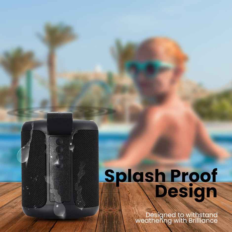 Portronics SoundDrum P 20W Bluetooth Speaker - Multi-Connectivity | 6-7 Hours Play Time