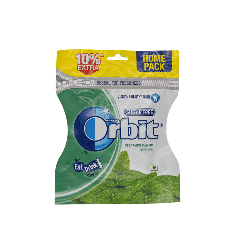 Wrigley's Orbit Spearmint Sugar Free Chewing Gum