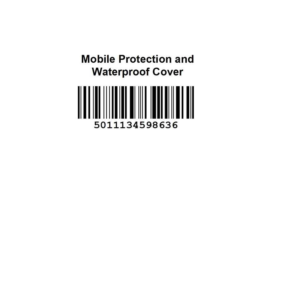 Picfest Mobile Protection Waterproof Cover Assorted Colors