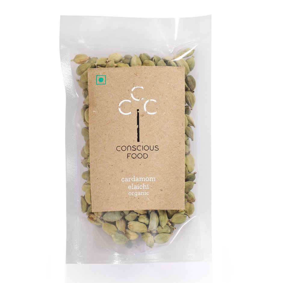 Conscious Food Cardamom Elaichi Organic