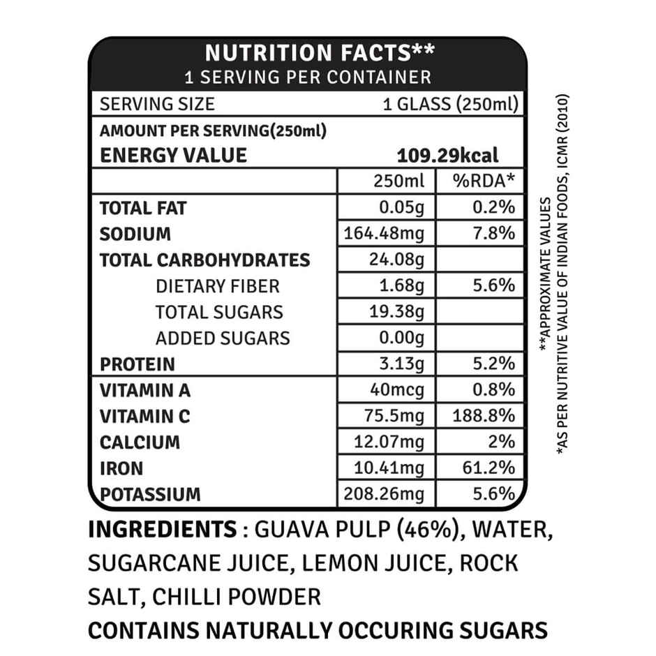 Raw Pressery Guava Juice