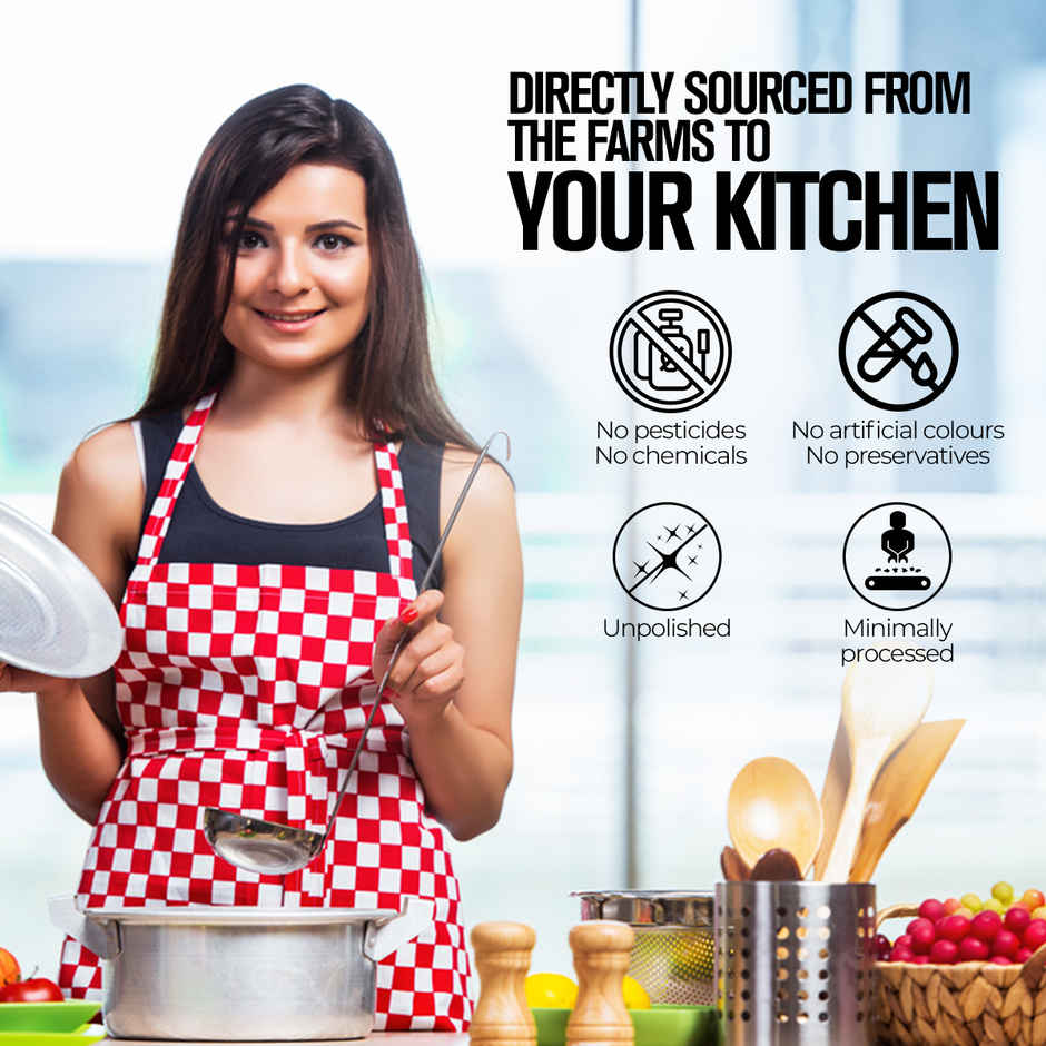 Safe Harvest Pesticide-Free Unpolished Tur Dal | Natural, Chemical-Free, Vegan and Gluten-Free