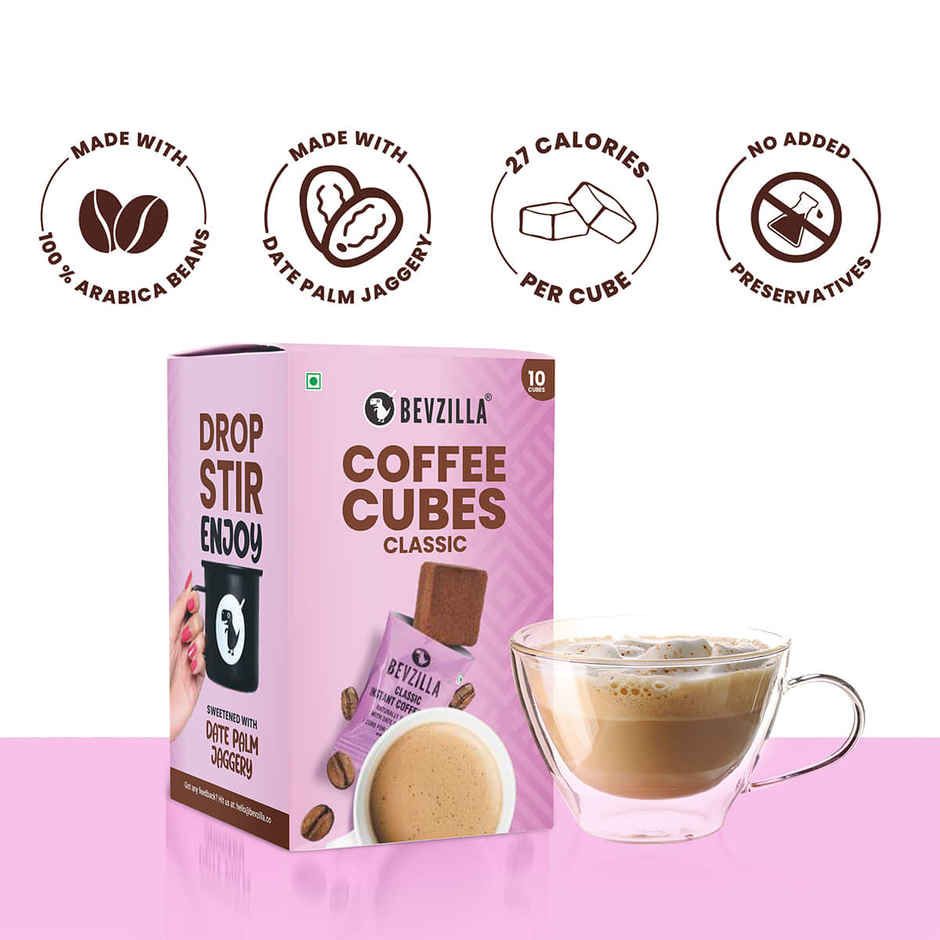 Bevzilla 10 Classic Instant Coffee Cubes