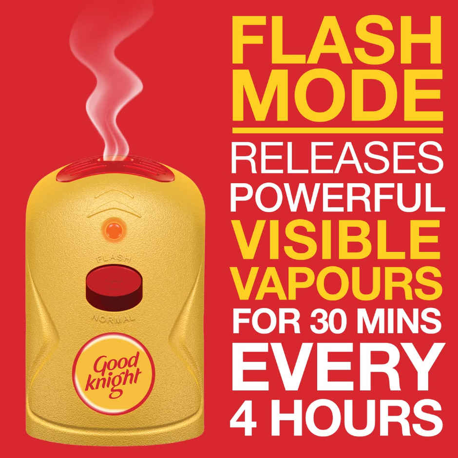 Good Knight Flash Liquid Vapourizer Mosquito Repellent Combo