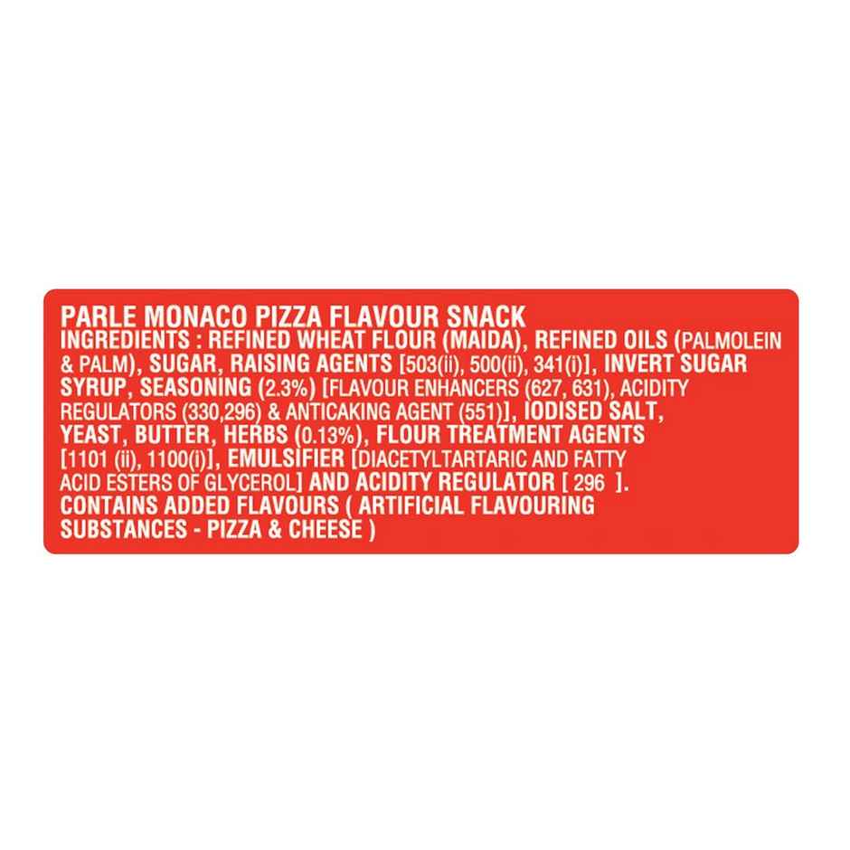 Parle Monaco Pizza Flavoured Crackers | Trans Fat-free Combo