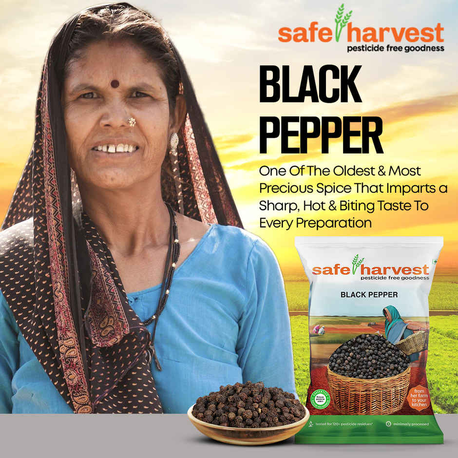 Safe Harvest Pesticide-Free Black Pepper