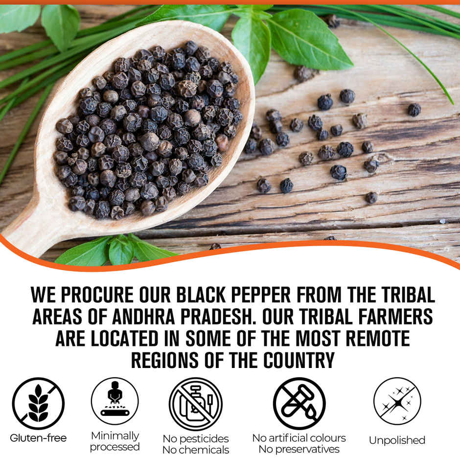 Safe Harvest Pesticide-Free Black Pepper