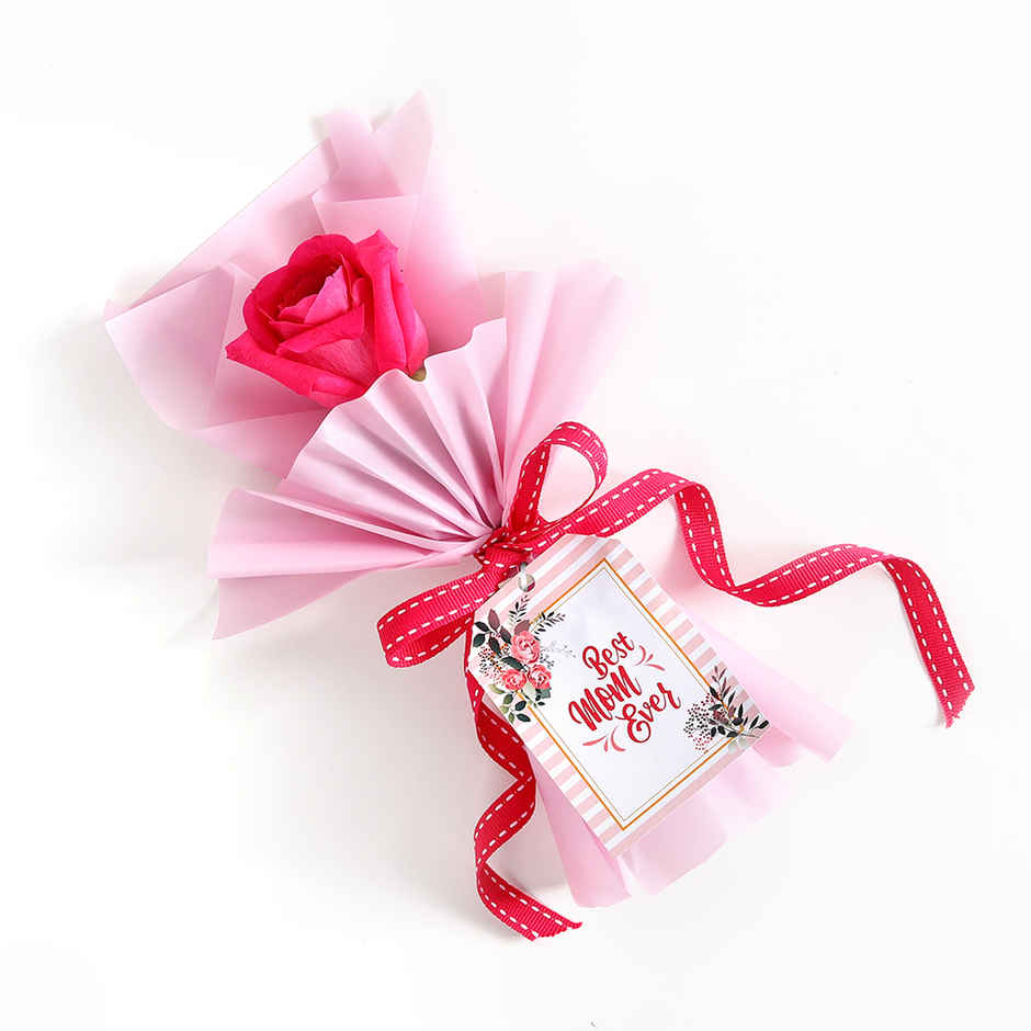 IGP Single Pink Rose Wonder Bouquet 
