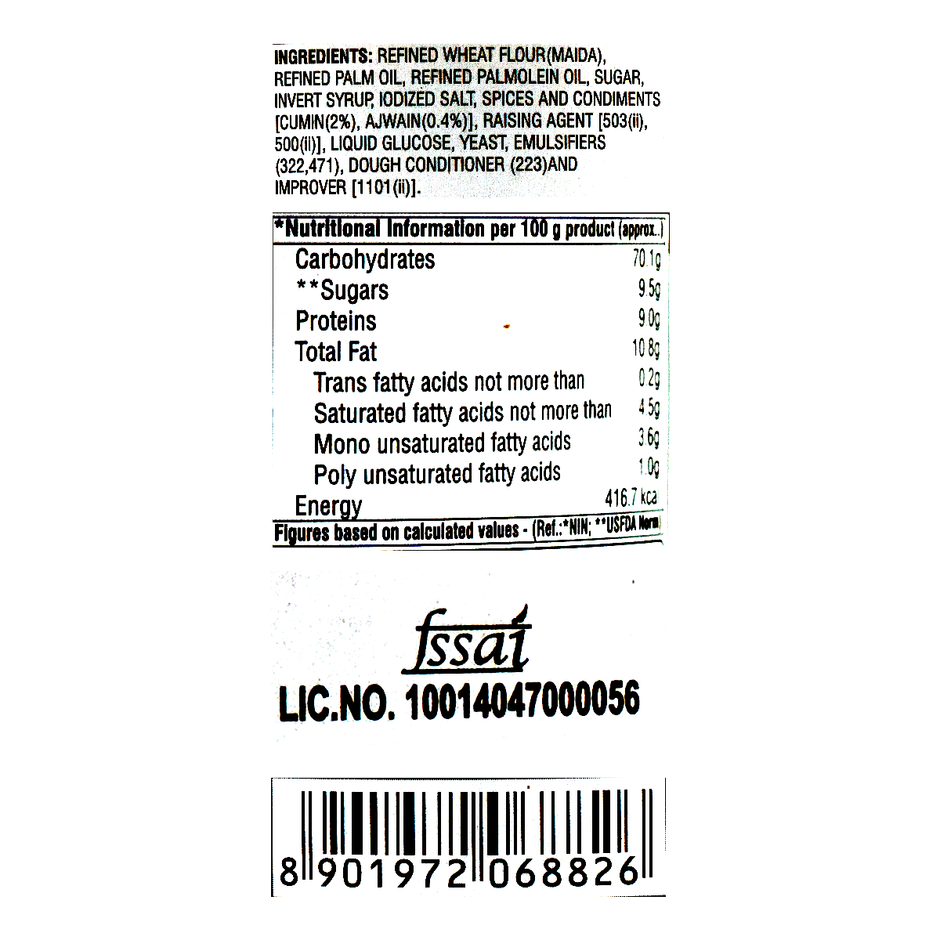 Dukes Nibbles - Jeera Crackers