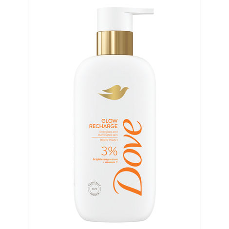 Dove 3% Brightening Serum + Vitamin C Glow Recharge Serum Body Wash