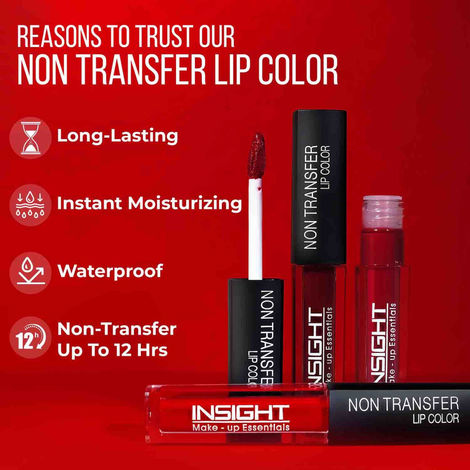 Insight Cosmetics Non Transfer Liquid Lipstick - Coffee Command | Cruelty Free