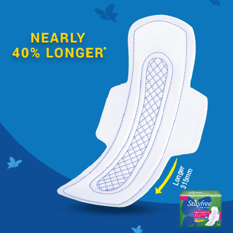 Stayfree Advance Ultra Comfort Sanitary Pads | XL | 7 pcs