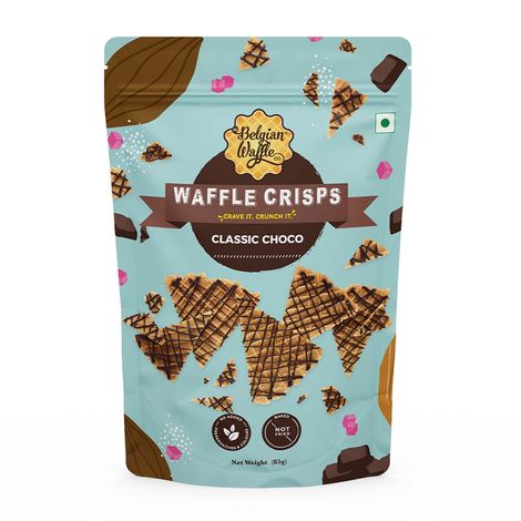The Belgian Waffle Co Classic Choco Crisps