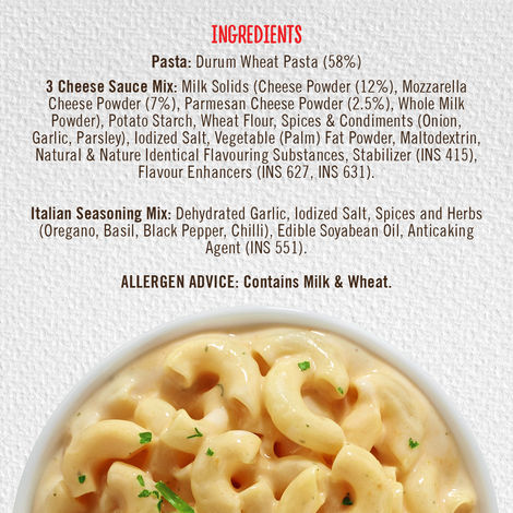 MOM 3 Cheese Instant Pasta