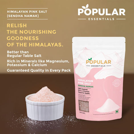 Popular Essentials Pink Rock Salt | Sendha Namak