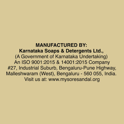 Mysore Sandal Luxury Bath Soaps