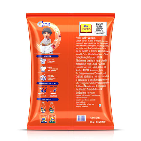 Tide Plus Jasmine & Rose Detergent Powder