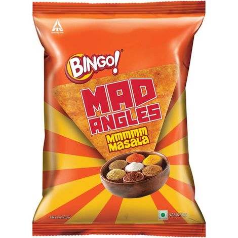 Bingo! Mad Angles Masala Madness Crisps