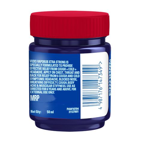 Vicks Vaporub Xtra Strong Balm