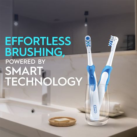 Oral-B Cross Action Battery Powered Electric Toothbrush