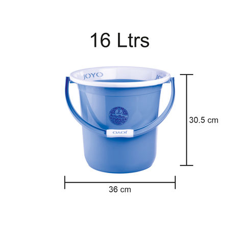 Joyo Better Home Bucket 16 L Plain (Colour May Vary)