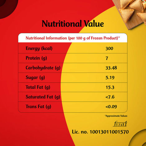 McCain Cheese Pizza Mini Samosa