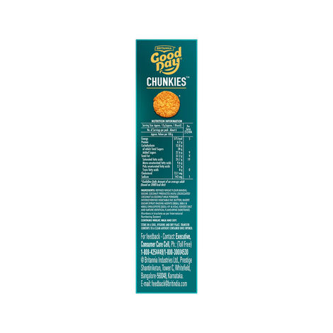 Britannia Good Day Chunkies Coconut Cookies | Trans Fat-free