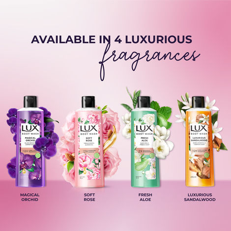 Lux Bodywash - French Rose Fragrance & Almond Oil