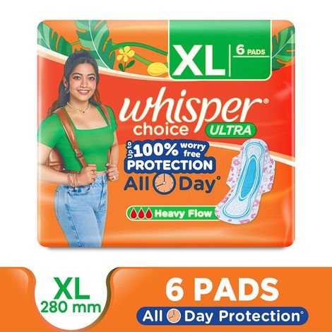 Whisper Choice Ultra XL Sanitary Pads