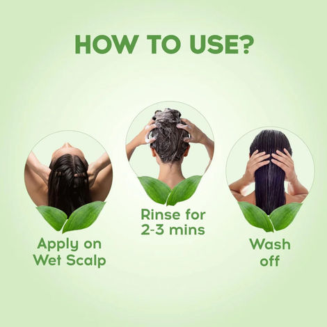 Vatika Naturals Health Shampoo with Henna & Amla - Power of 7 nourishing herbs