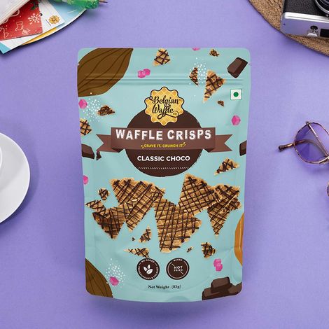 The Belgian Waffle Co Classic Choco Crisps