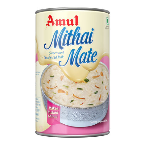 Amul Mithai Mate Condensed Sweetened Milk Tin Combo