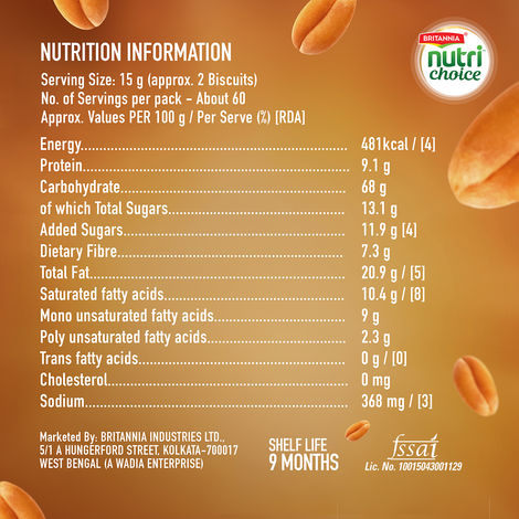 Britannia Nutrichoice High-Fibre Digestive Biscuits