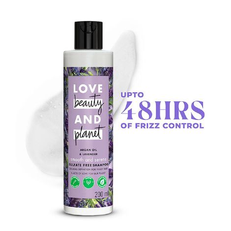 Love Beauty and Planet Argan Oil And Lavender Smooth And Serene Sulfate Free Shampoo