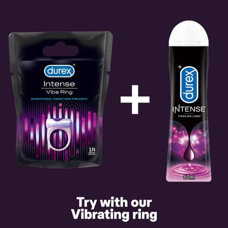 Durex Intense Vibe Ring Massager for Men & Women