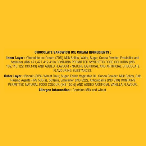 Dairy Day Chocolate Ice Cream Sandwich