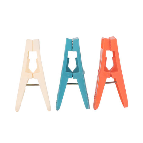 Jatin Verna Plastic Cloth Hanging Clips Set of 12 pcs