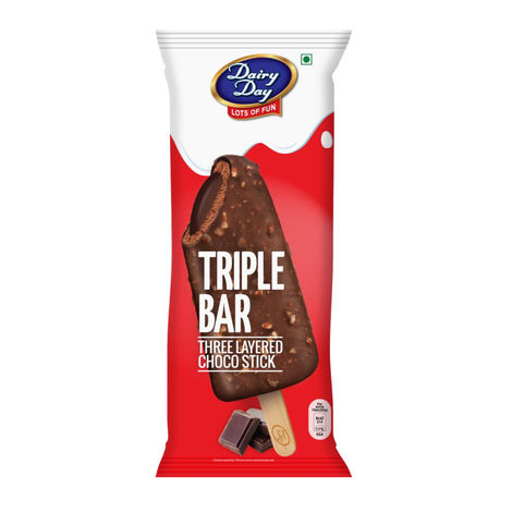 Dairy Day New Triple Bar Ice Cream Stick