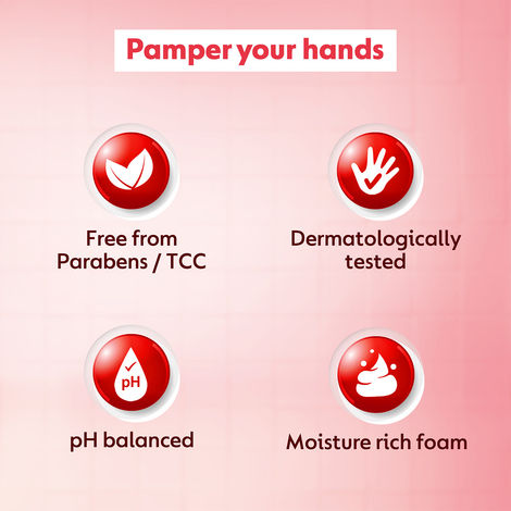 Dettol Foaming Hand Wash Strawberry | Moisturizing Foam | Handwash Pump