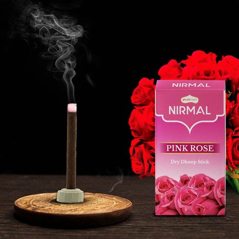 Nirmal Rose Dry Dhoop Stick | Shubhkart