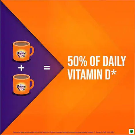 Bournvita Chocolate | Cereal Based Drink Mix Pouch