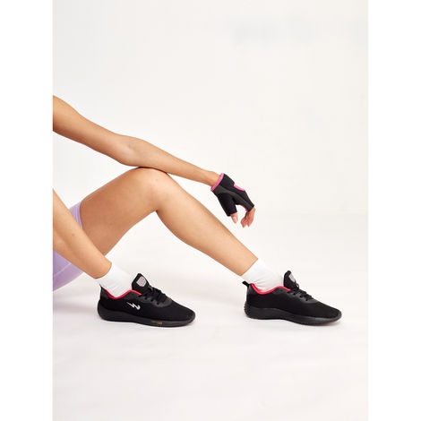 Campus Cristy Black Rani Women's Running Shoes - UK 4