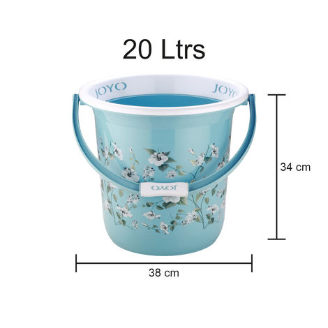 Joyo Better Home Bucket 20 L Printed (Colour May Vary)