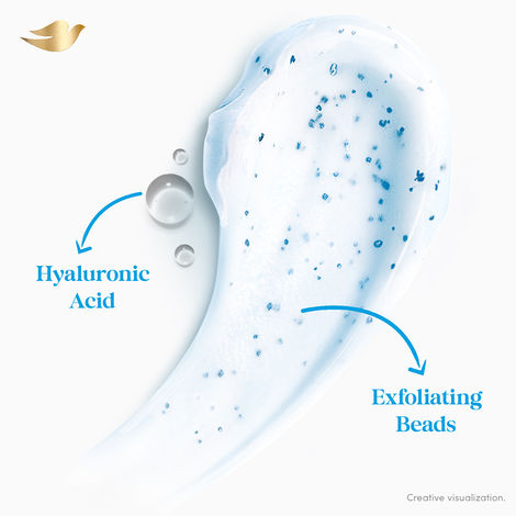 Dove Gentle Exfoliating Beads Body Wash For Softer Smoother Skin
