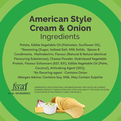 Lay's American Cream & Onion Potato Chips